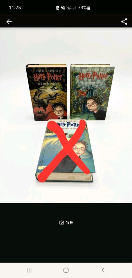 Harry Potter Hardcover Bücher 3 Stück zu je 8€ in Filderstadt