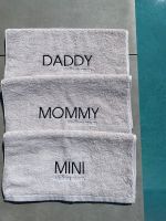 Handtuch Set Mommy, Daddy, Mini // Muttertag, Vatertag, Geburt Nordrhein-Westfalen - Emsdetten Vorschau