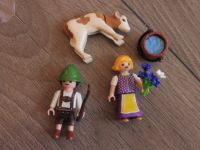 Playmobil Kinder mit Kälbchen Junge + Mädchen Bayern - Michelau i. OFr. Vorschau