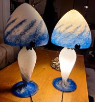Art De France Pilzlampe Blau ❣️Jugendstil Kreis Pinneberg - Klein Offenseth-Sparrieshoop Vorschau