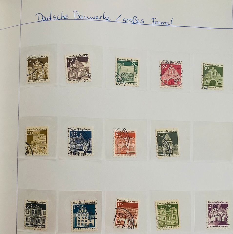 Briefmarkensammlung Deutsches Kaiser Reich bis 1999 in Niederelbert