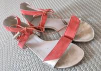 Sandalen Kiomi Gr. 38 Koralle Hessen - Hünfeld Vorschau