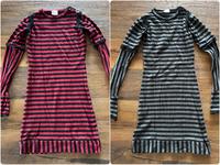 Pussy Deluxe Strickkleid Kleid  grau schwarz rot Größe XS / 34 Hessen - Heidenrod Vorschau