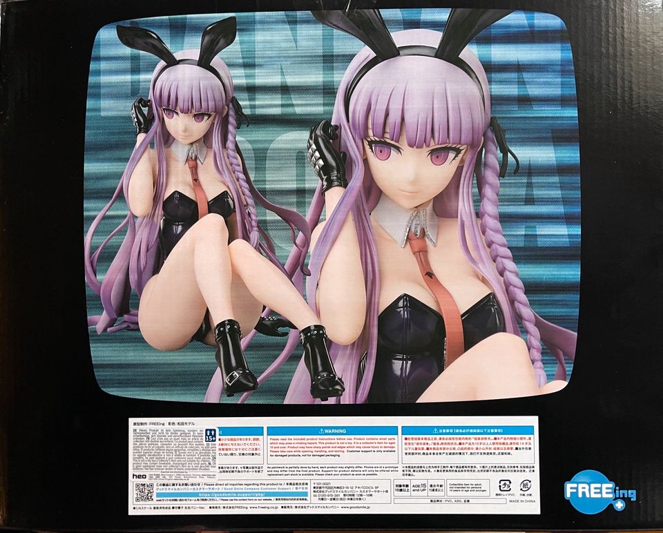 Kyoko Kirigiri Bare Leg Bunny 1/4 Danganronpa Anime Figur Freeing in Mayen