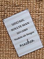 Metallschild Schild Bild Küche Nudeln Kochen Gastgeschenk Nordrhein-Westfalen - Bad Salzuflen Vorschau