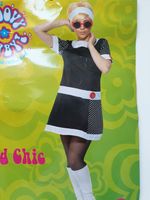 Rockabilly 50er 60er Kleid schwarz weiß Damenkostüm M 38 40 Niedersachsen - Stuhr Vorschau