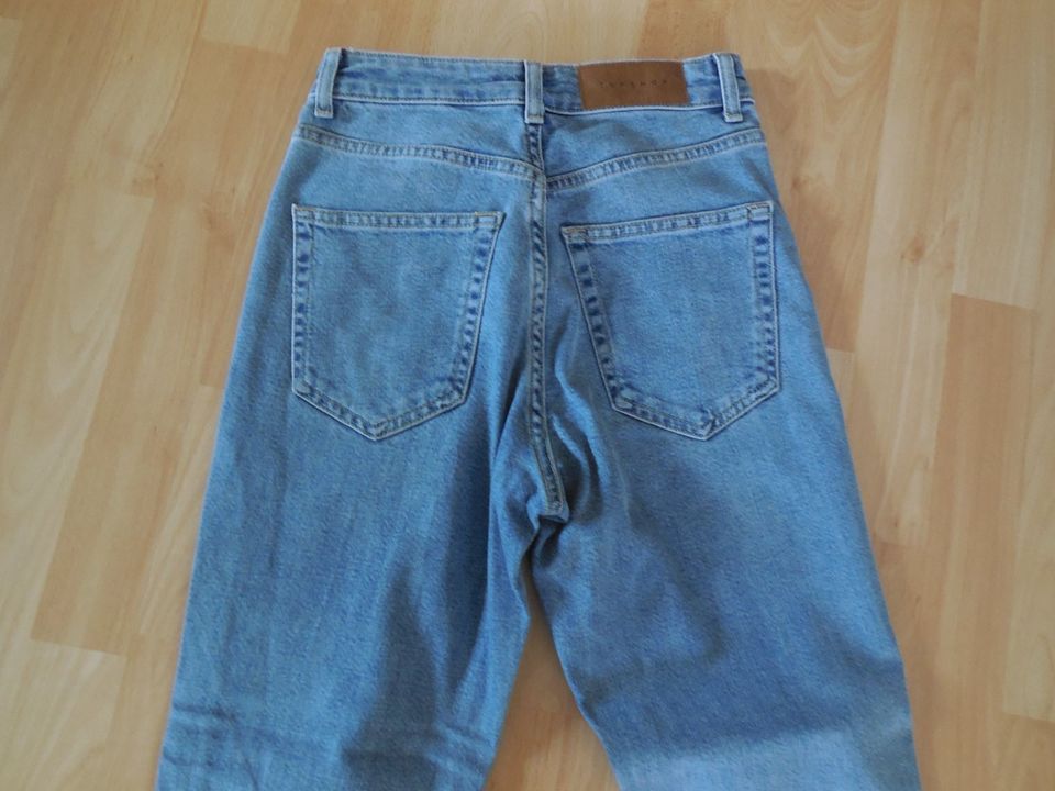 Hose, Jeans, Damenjeans, Topshop, Mom Jeans Petite, W26/ L28 in Bergrheinfeld