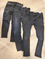 Zara Jeans Denim schwarz Set destroyed Slim Fit 31 TOP Sachsen - Stollberg Vorschau