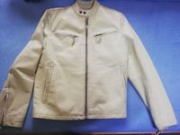 Chevirex, Gr. L, Lederjacke, Jacke, echt Leder, Farbe creme Sachsen-Anhalt - Calbe (Saale) Vorschau