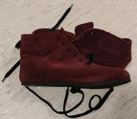 Tramper Schuhe - original DDR Klettis - Brombeer Velourleder Brandenburg - Fredersdorf-Vogelsdorf Vorschau