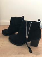 Stiefelleten mit Wildleder Look H&M, Neuwertig. Bayern - Buttenwiesen Vorschau