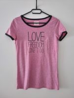 Damen T-Shirt - "Love & Freedom" Niedersachsen - Hildesheim Vorschau