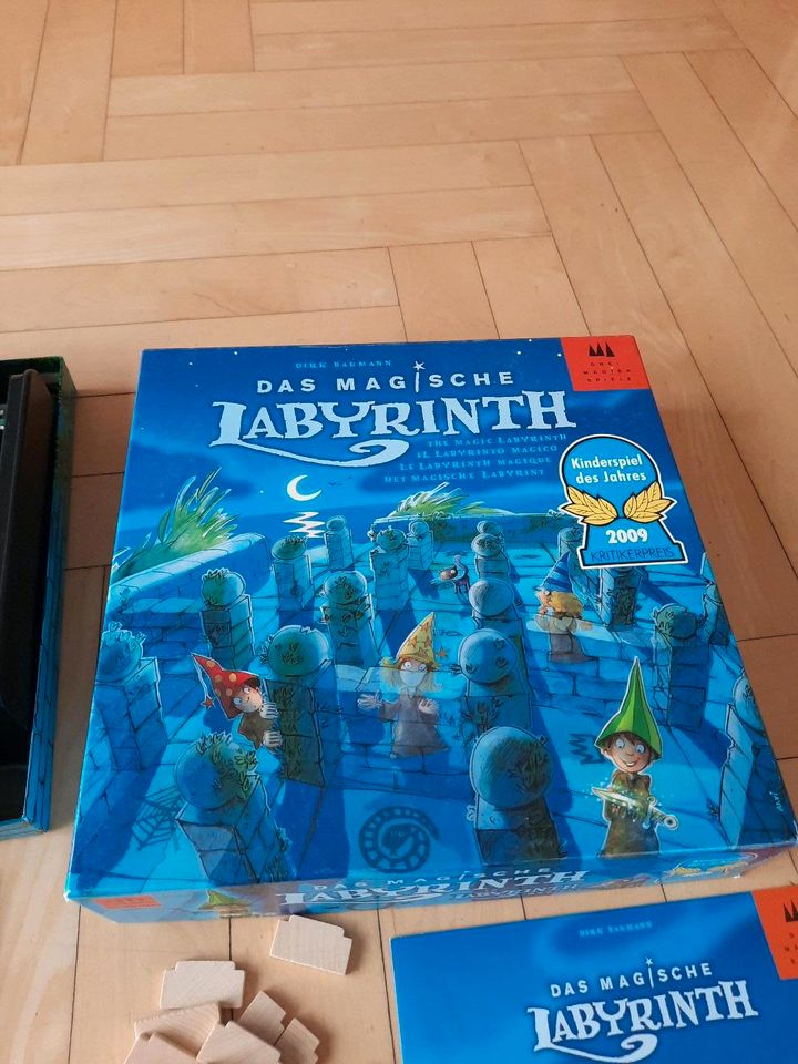 Das magische Labyrinth, Drei Magier Spiele, Kinderspiel des Jahre in Tiefenbach Kr Passau