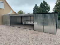 Blechgarage 8x5x2,14m + Carport Metallgarage mit Aufbau / 9307! Baden-Württemberg - Schwäbisch Hall Vorschau