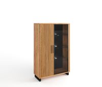 Highboard Paula Eiche teilmassiv EF-3203 Nordrhein-Westfalen - Kirchlengern Vorschau