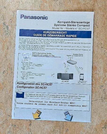 Panasonic SC-HC57 Micro-Stereo-Systeme, gute Zustand in Frankfurt am Main