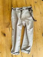 Sisley Hose - Beige mit Buntfalte - Gr. 42 - gebraucht Hessen - Rodgau Vorschau