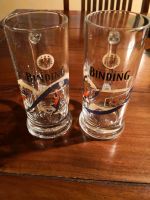 2 Biergläser, Binding, Fußball - Motiv Hessen - Hünfeld Vorschau