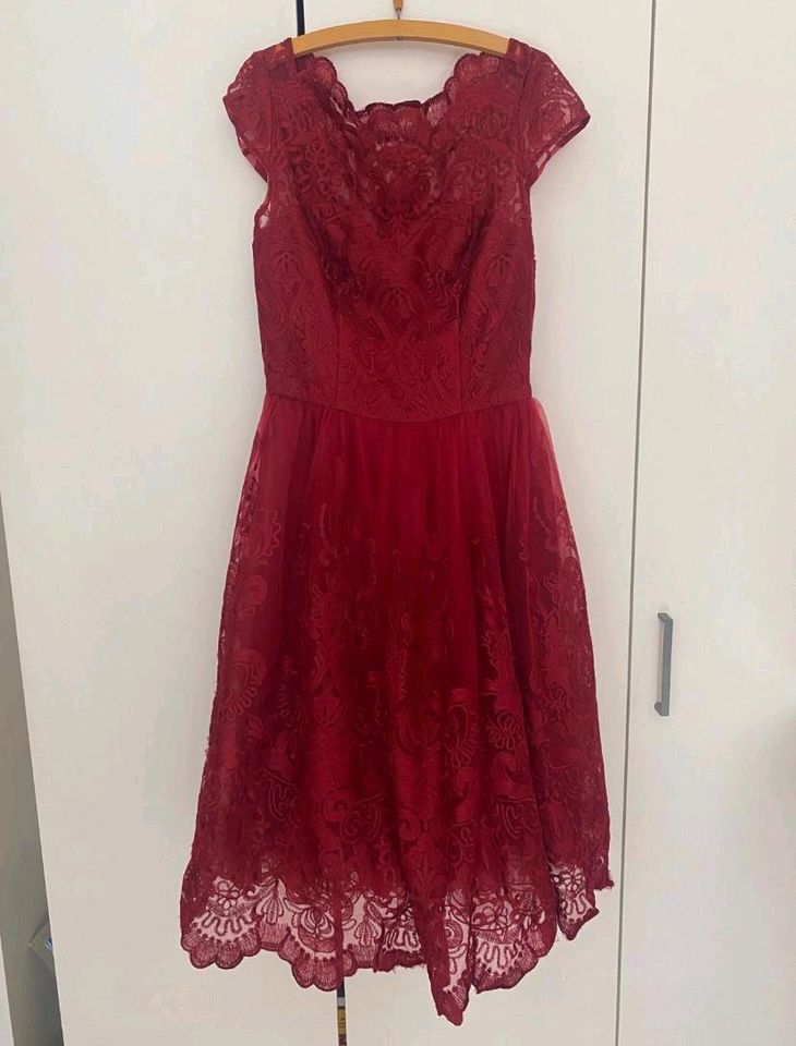 Jugendweihe Kleid Ballkleid Abendkleid Rot Größe S Top Zustand in Berlin