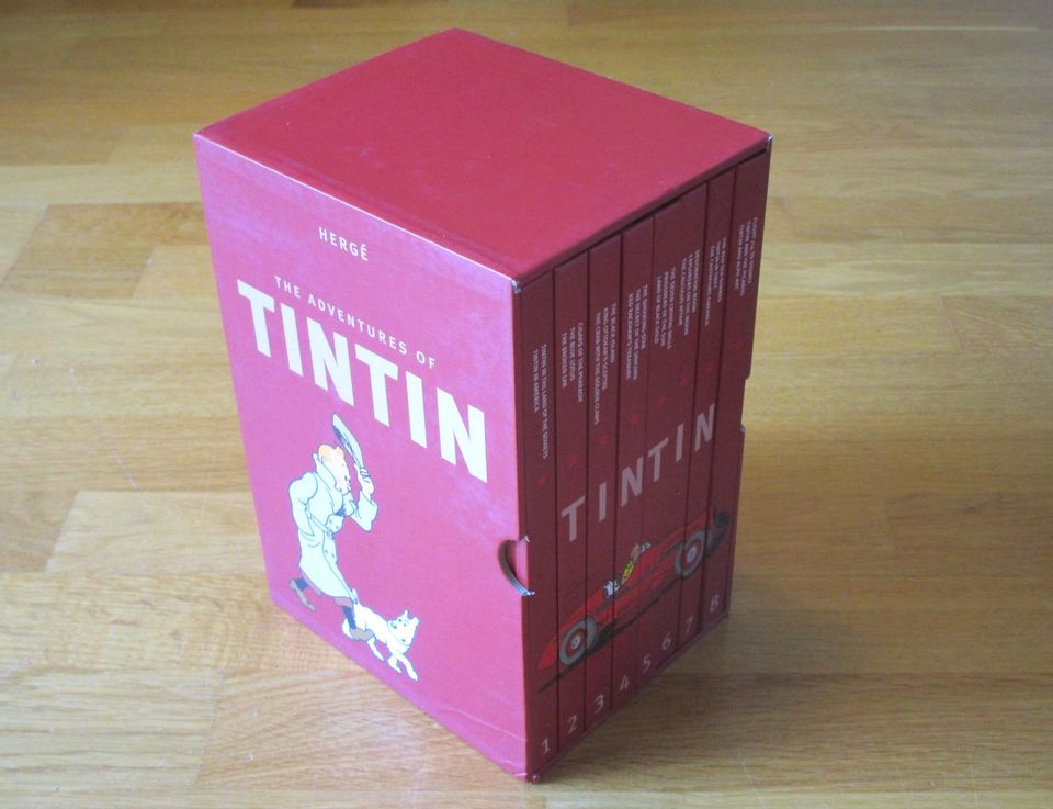Englisch lernen mit Tim und Struppi ! komplett ! Tintin in Köln