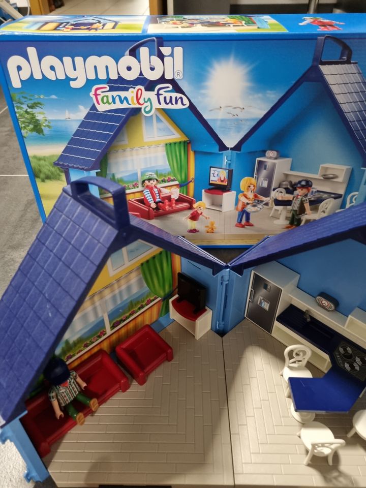 Playmobil 70219, Aufklapp Ferienhaus, Vollständig, Anleitung, OVP in Datteln