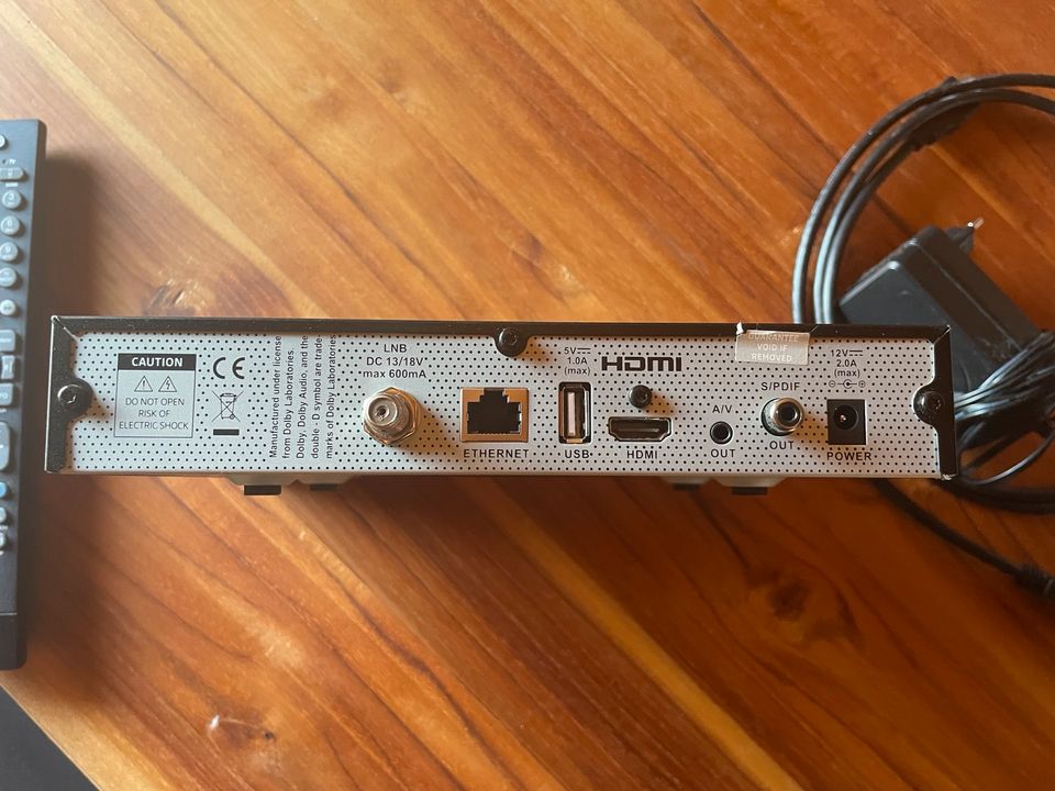 TechniSat Technistar S5 HD Satelliten Receiver schwarz HDMI Kabel in Flensburg