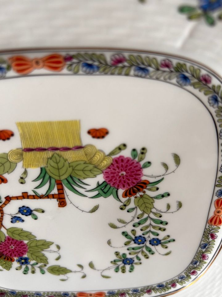 Herend Porzellan Tablett Platte Serie Fleurs de Indes 431 FD TOP in Berlin