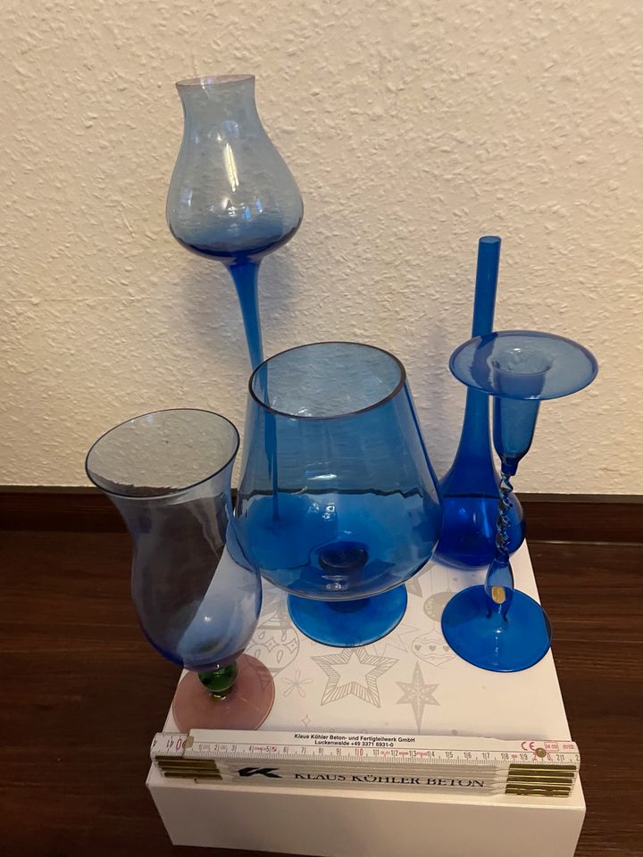 Konvolut Glas blau in Hennigsdorf