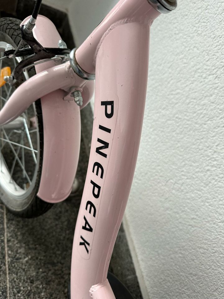 Mädchen Fahrrad 16 Zoll   PINEPEAK in Frankfurt am Main