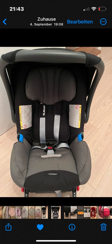 Britax Römer Babyschale + Isofix Station in Dinslaken