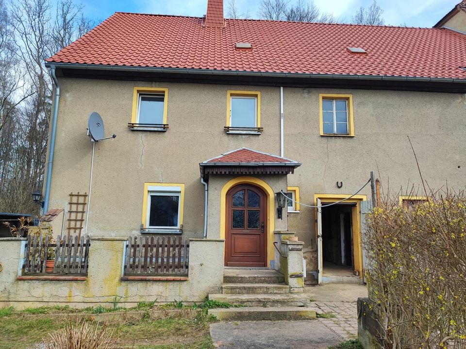 Einfamilienhaus im Dornröschen Schlaf in Kriebstein