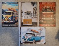 Metall schilder VW Bus Camper Hippie Vanlife Surfing T1 T2 Bulli Mecklenburg-Vorpommern - Wolgast Vorschau