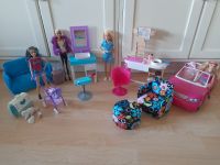 Barbie Möbel Auto Sofa Kaffeebar Schönheitssalon Babysitter Nordrhein-Westfalen - Kreuzau Vorschau