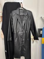 Leder Jacke AMISU , S(36) schwarz mit Gürtel Nordrhein-Westfalen - Bornheim Vorschau