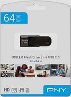 Ein PNY 64 GB USB-2.0-Speicherstick Attaché 4, schwarz, NEU Hessen - Usingen Vorschau