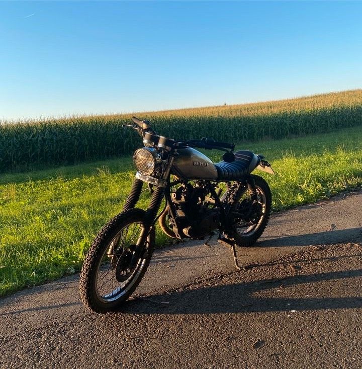 Suzuki Gn 125 Cafe Racer in Lindenberg im Allgäu