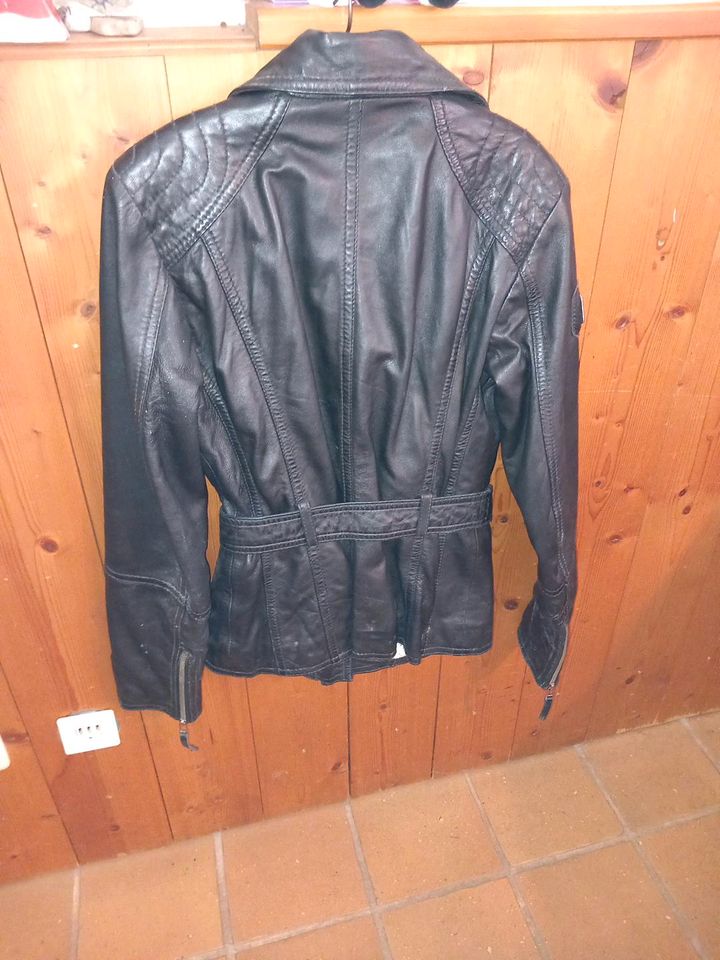 Echte Lederjacke Leder Jacke schwarz in Görlitz