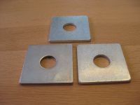 3 x Quadratscheibe,Flacheisen 80x80x5mm feuerverzinkt Niedersachsen - Spelle Vorschau