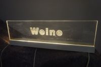 Beleuchtetes Werbeschild Weine 80x26cm Süd - Niederrad Vorschau