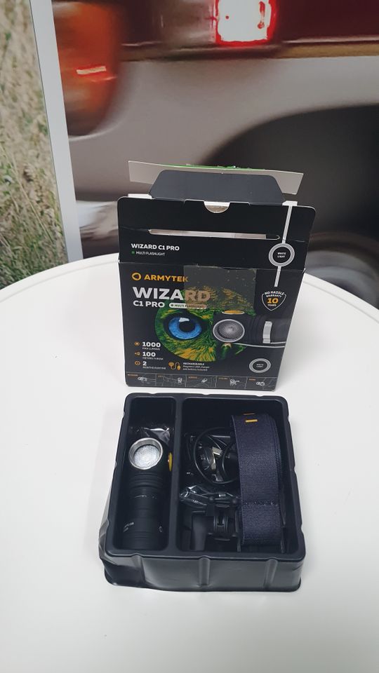 Armytek Taschenlampe Wizard C1 Pro Magnet USB kaltweiß in Wolbeck