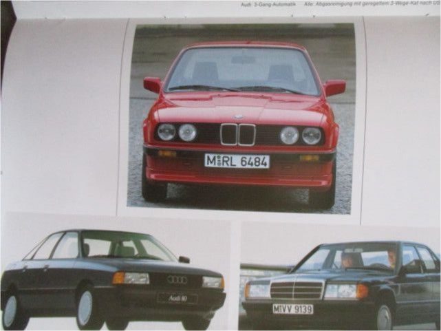 BMW Praxis Argumenter 11/1987 318i Edition E30 Katalog intern in Minden