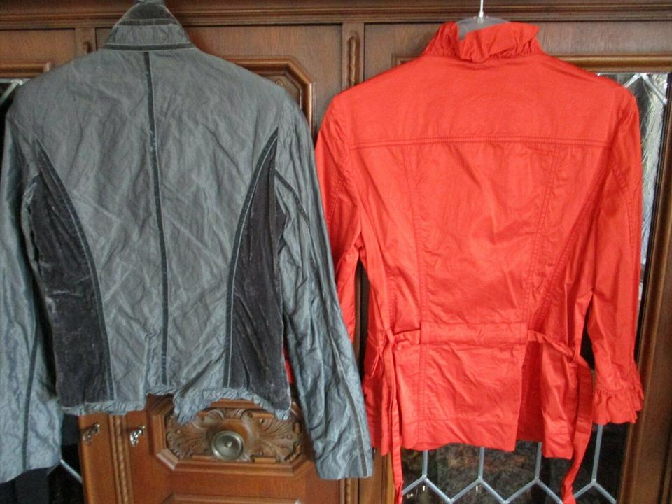 2 x Jacke exklusiv Trachtenjacken rot + grau S wenig getragen in Collenberg