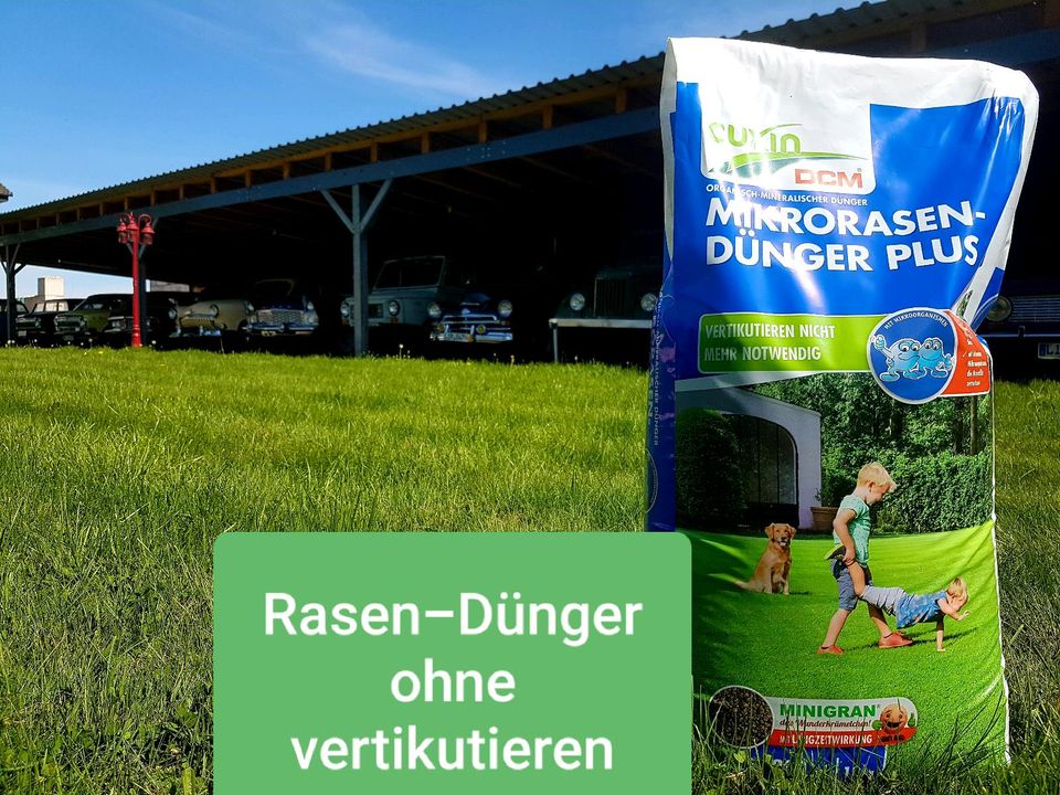 MikrorasenDünger Plus Cuxin RasenDünger LangzeitDünger ohne