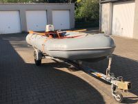 Zodiac aus den 70ern mit Trailer und 25 PS Motor - Einzelkauf mög Nordrhein-Westfalen - Neuss Vorschau