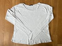 Drykorn Langarmshirt Longsleeve, Creme- Beige-Glitzer, XS/S 34-36 Düsseldorf - Oberkassel Vorschau
