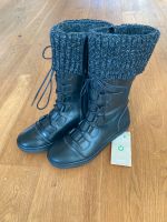 Deerberg Öko Gr. 37 Winter Leder Stiefel warm gefüttert Niedersachsen - Wrestedt Vorschau