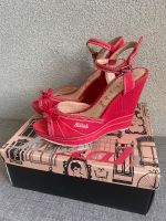 Killah Pumps High Heels Plateau Keilabsatz Schuhe rot Gr. 38 Nordrhein-Westfalen - Velbert Vorschau