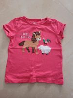 Topolino Shirt Kurzarm Gr. 110 pink Aufnäher *wie neu* Niedersachsen - Wetschen Vorschau