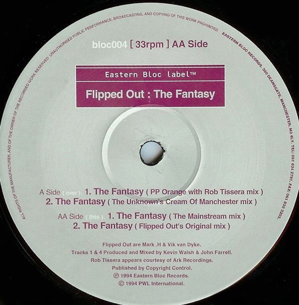 ⭐️1994 Progressive Trance UK 12“⭐️Flipped Out - The Fantasy in Graben (Lechfeld)