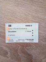 Fahrkarte Einzelfahrt 2 Tarifzonen Dresden - Wilsdruffer Vorstadt/Seevorstadt-West Vorschau